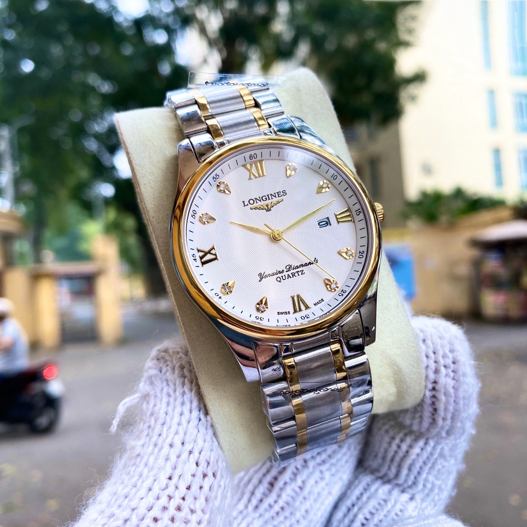 Đồng hồ nam chính hãng LG dây hợp kim cao cấp mặt kính chống nước chống xước -BH 12 tháng