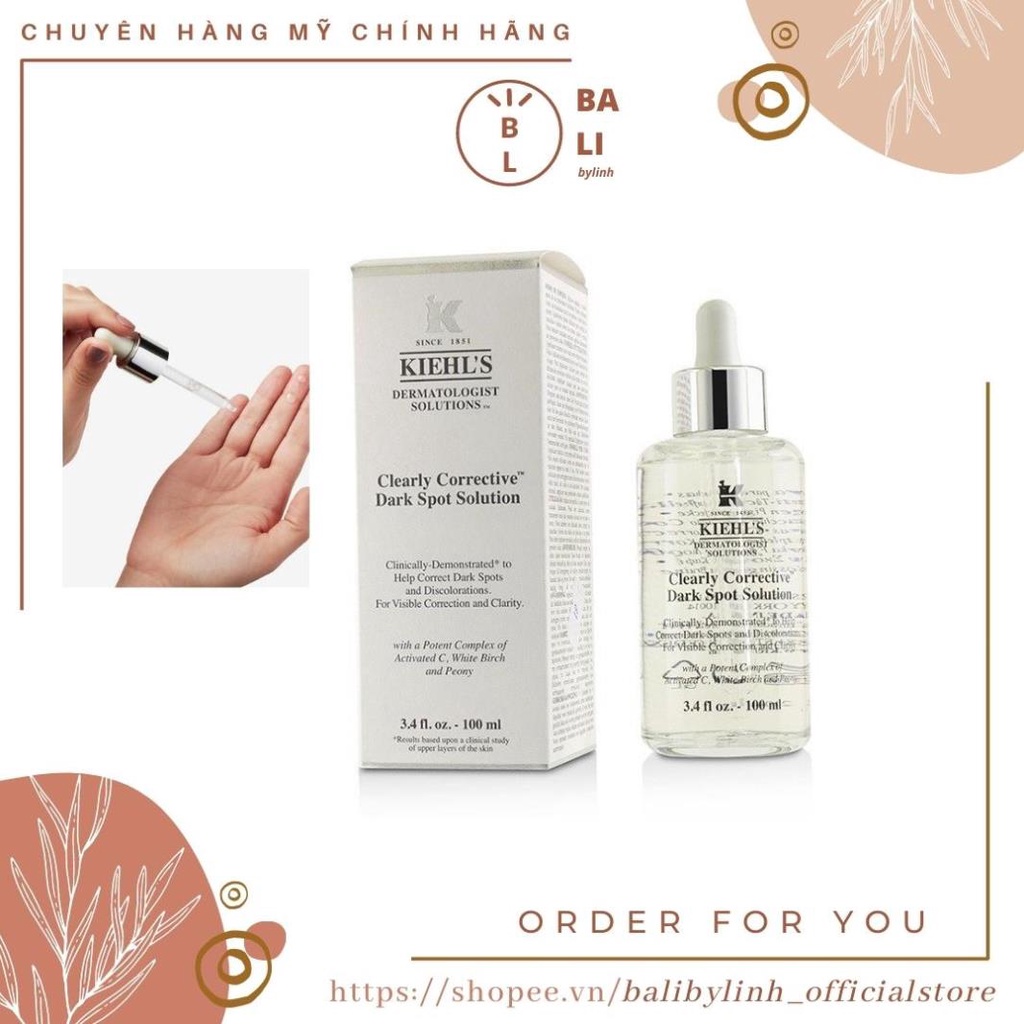 Bill US - Tinh Chất Serum Làm Sáng Da và Mờ Thâm Mụn Clearly Corrective™ Dark Spot Solution 100ml