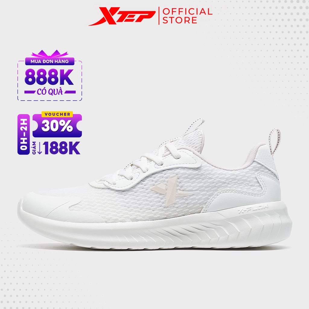 Giày chạy bộ nữ Xtep chính hãng ma sát tốt kiểu dáng trẻ trung hợp thời trang 878118110010