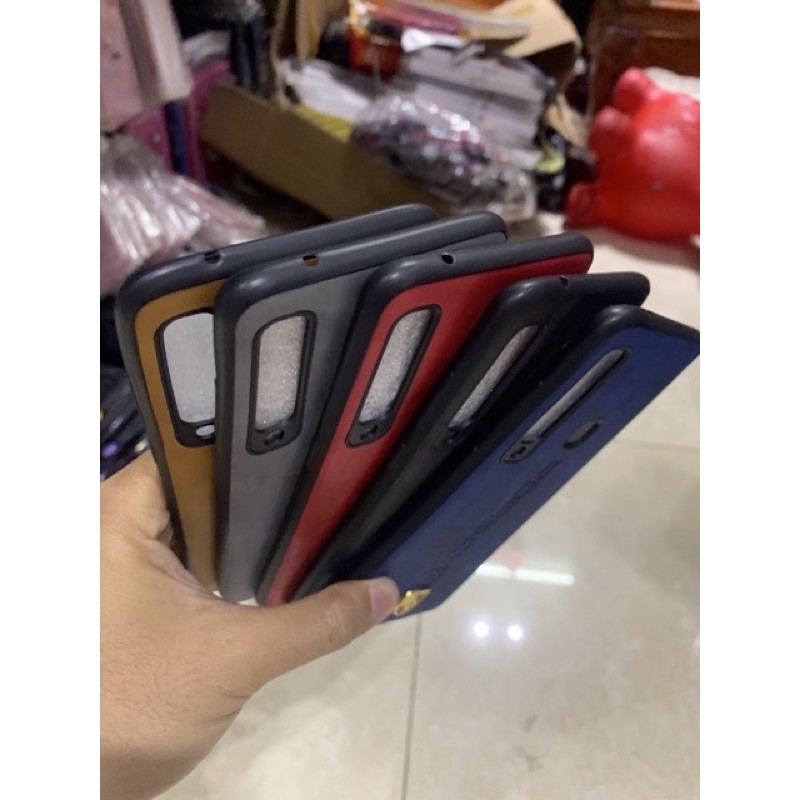 Ốp lưng Samsung A9  giả da in logo