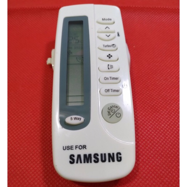 REMOTE ĐIỀU KHIỂN MÁY LẠNH ĐIỀU HOÀ SAMSUNG MÀN HÌNH DỌC