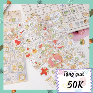 STICKER THỎ MOLANG CAO CẤP CÓ VIỀN [trang trí laptop, máy tính, vali, điện thoại, đàn ghita, hộp bút...]