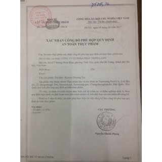 Trà Hoa Sâm Khô Hàn Quốc 500g
