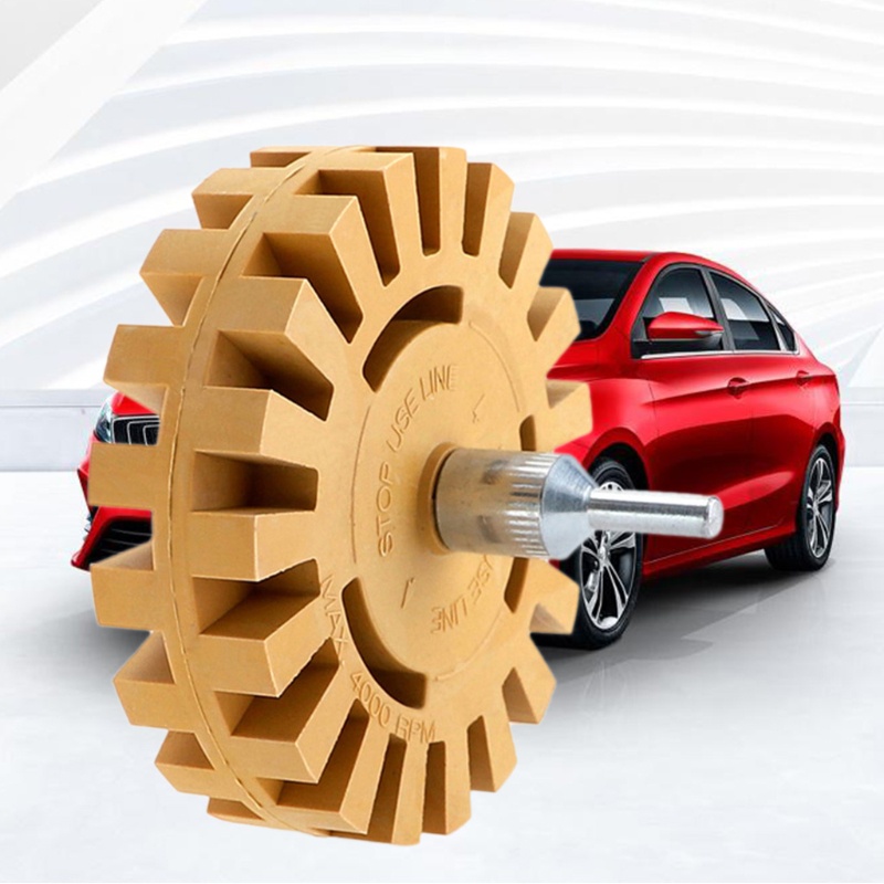 Bánh Xe Cao Su 4 Inch Dùng Đánh Bóng Cho Máy Mài Góc