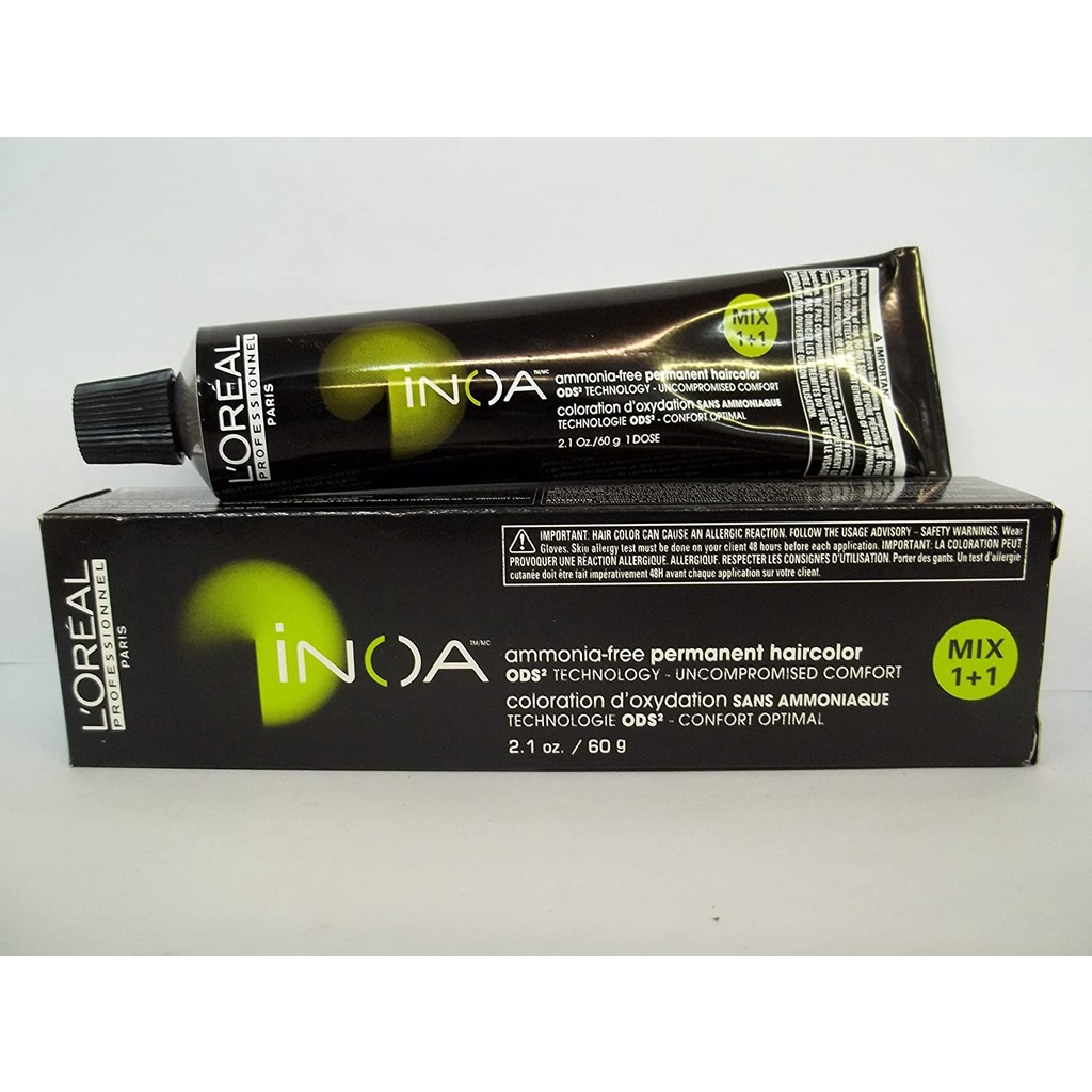 Màu nhuộm tóc L'oreal Inoa Ammonia Free Permanent Hair Color 60ml