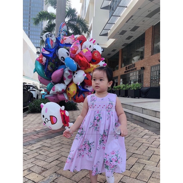 ĐẦM SMOCK RUY BĂNG