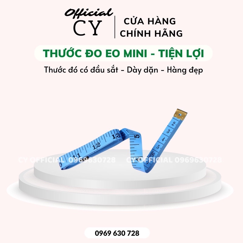 Thước dây đo eo cầm tay mini tiện lợi