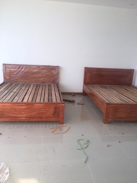 Giường gỗ giá rẻ