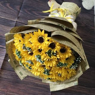 Hoa hướng dương bó 25 bông