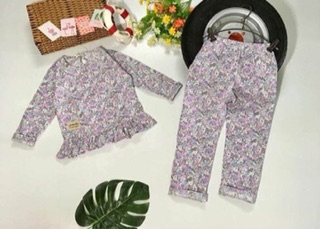 Combo 20 bộ pizama bé gái