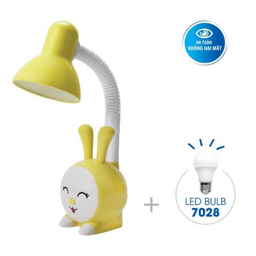 Đèn led chống cận thị Roman HSL9013Y/5W màu vàng [Đã bao gồm 1 bóng ELB7028]