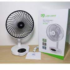 Quạt Để Bàn, Quạt Pin Sạc , Quạt Tích điện, Quạt DP 7626  Có Đèn Led cắm sạc usb siêu tiện lợi DP 7626.