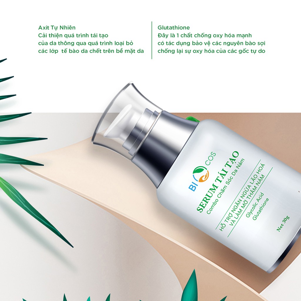 Serum Tái Tạo Da BIO COSMETICS Ngăn Ngừa Lão Hóa Và Làm Mờ Tàn Nhang, Vết Thâm 30g | BigBuy360 - bigbuy360.vn