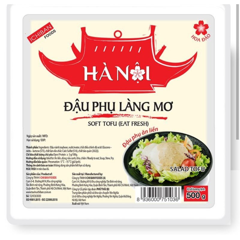 Đậu Hũ Làng Mơ Ichiban 500G