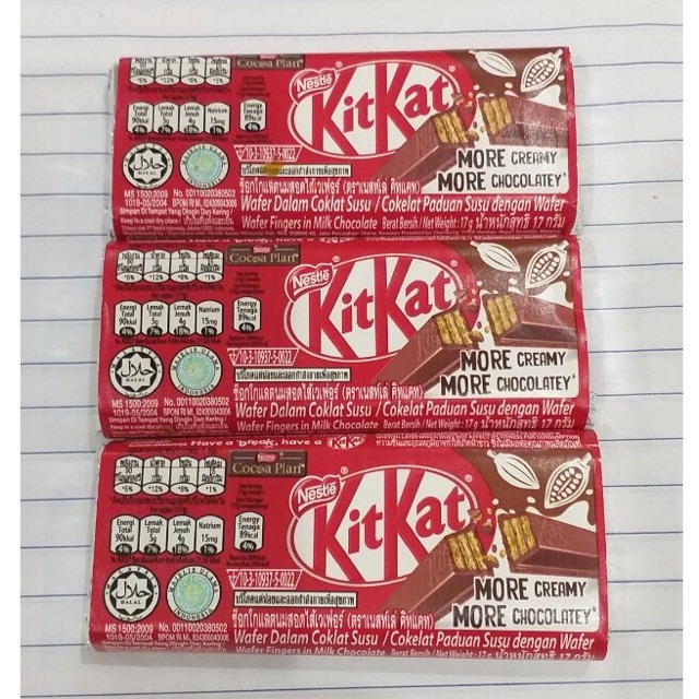 Combo 3 thanh kit kat trà xanh hoặc socola-[FREE SHIP] TỪ ĐƠN 50K