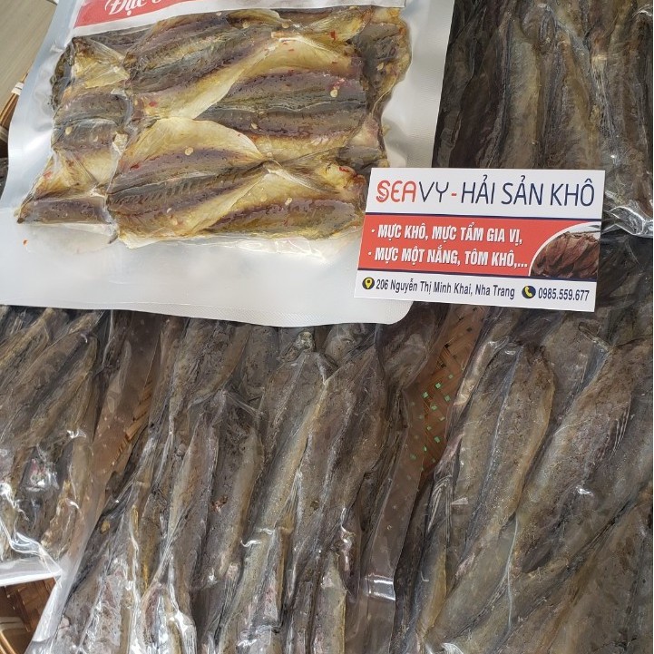 🐟🍖 Cá chai khô, khô cá chai nguyên con, Đặc sản Nha Trang, gói 500 gram - Seavy 🐟🍖