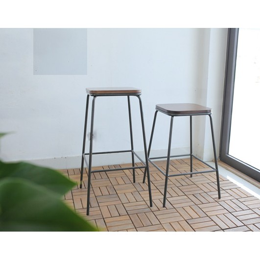 Ghế quầy bar cho quán cafe nhà hàng phong cách Âu Mỹ - Ghế đảo bếp,bàn ăn gia đình, ghế bàn ban công