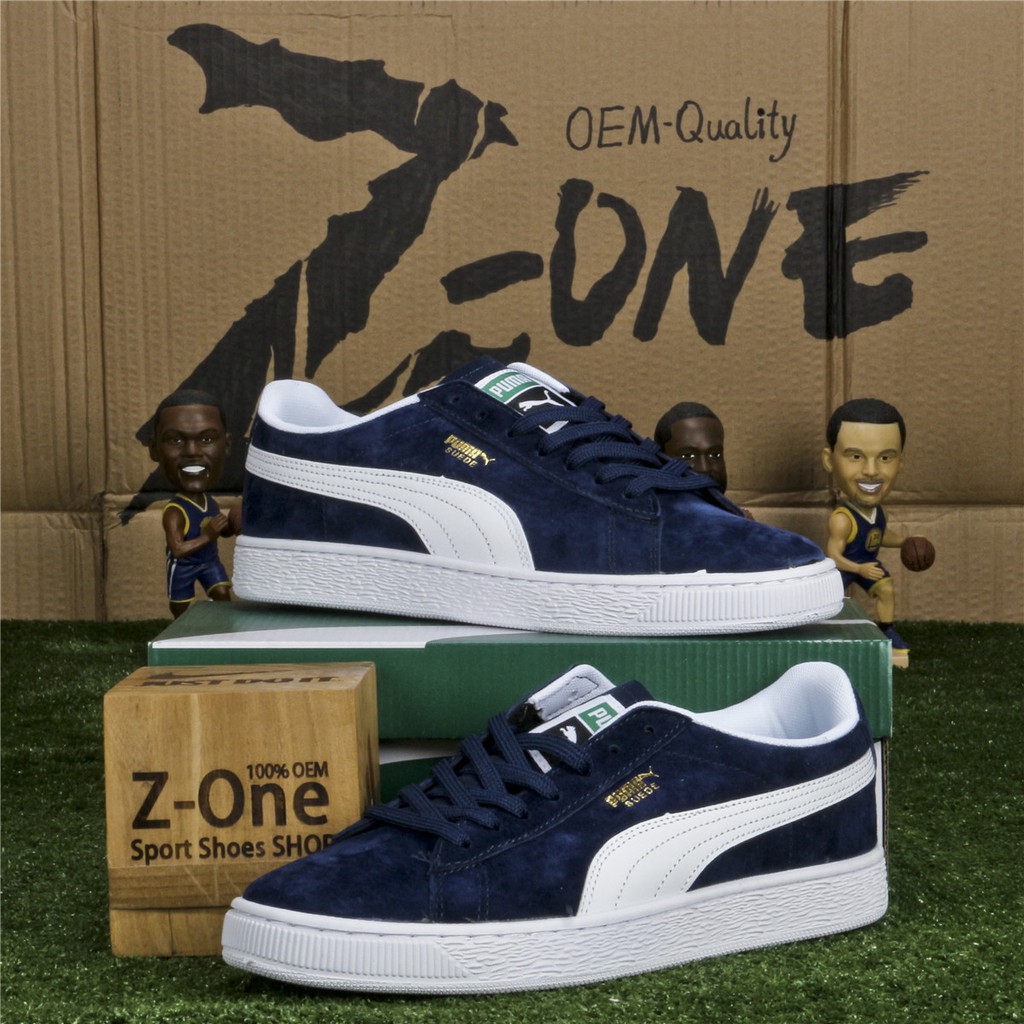 Giày Thể Thao Puma Da Lộn Trẻ Trung Năng Động Cho Nam Giới
