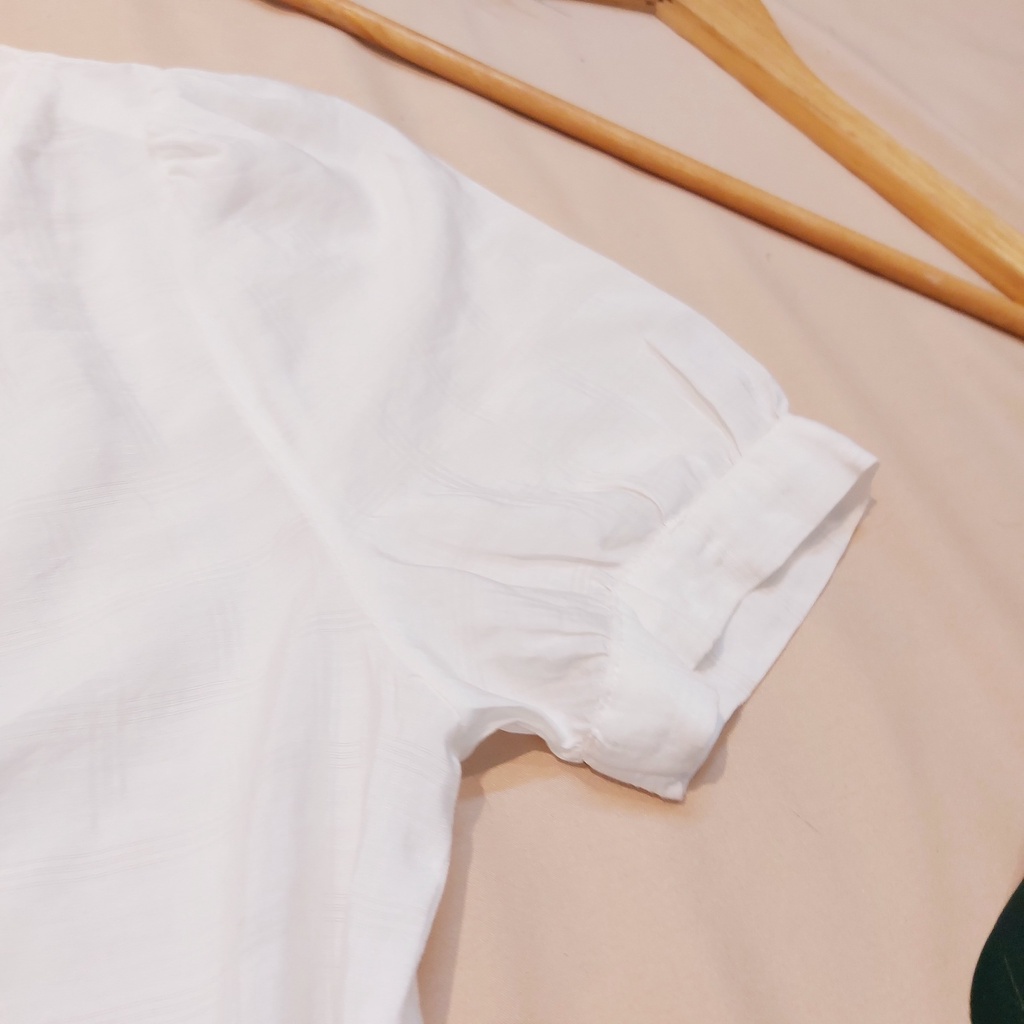 Đầm sơ mi xô trắng tiểu thư - S005 peri.2hand