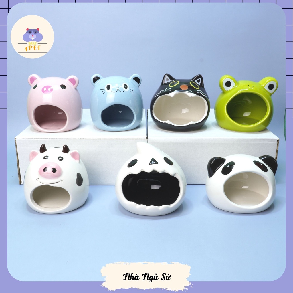 Nhà Ngủ Sứ cho Hamster