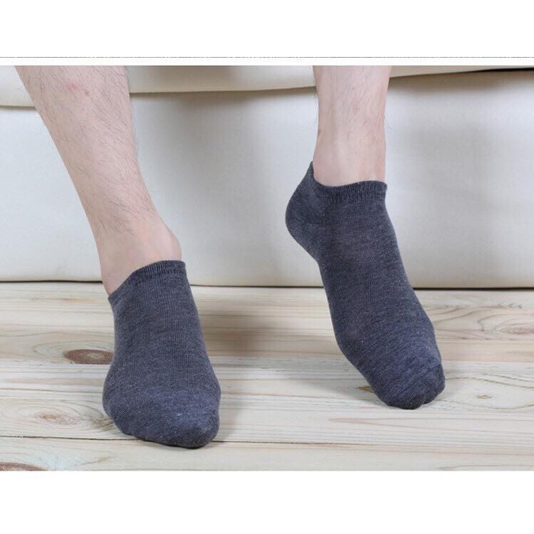 Tất Nam cổ ngắn chống mùi kháng khuẩn - Freesize