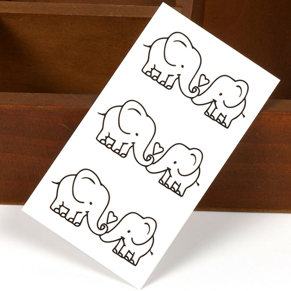 Hình xăm dán tạm thời chống nước cho cặp đôi