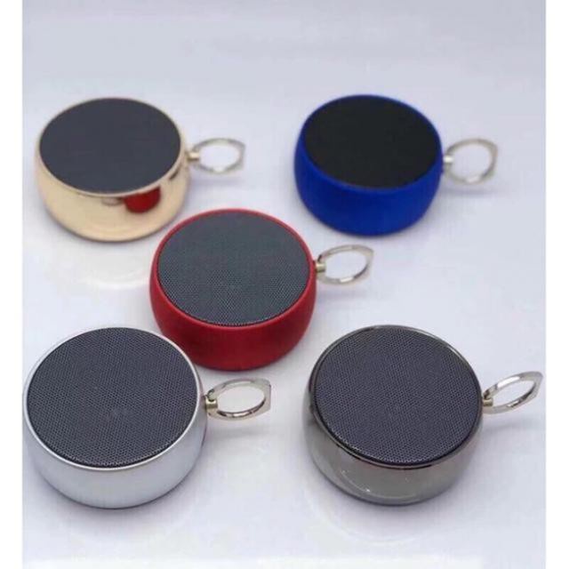 Loa Bluetooth Mini BS02 Vỏ Kim Loại,Âm Thanh Hay,Có Móc Treo Tiện Lợi,Có Khe Cắm Thẻ Nhớ,Cổng 3.5,pin trâu 5h,bảo hành 3