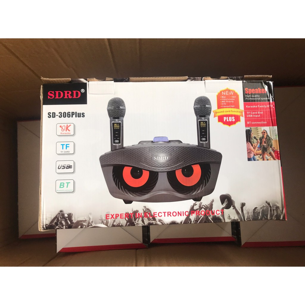 Loa karaoke bluetooth SDRD SD306 plus