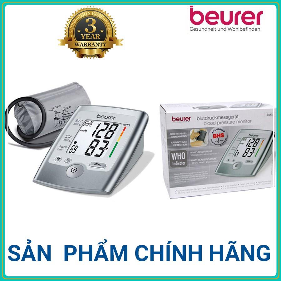 [HÀNG ĐỨC] MÁY ĐO HUYẾT ÁP BẮP TAY BEURER BM35 - BẢO HÀNH 3 NĂM