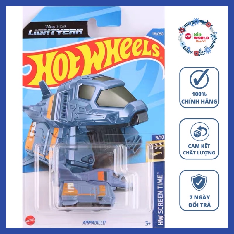 Xe mô hình Hot Wheels basic Disney Lightyear Armadillo HCT14.