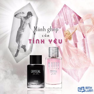 [ Chính Hãng 100% ] Nước Hoa LUA Crystal For Him 60ml