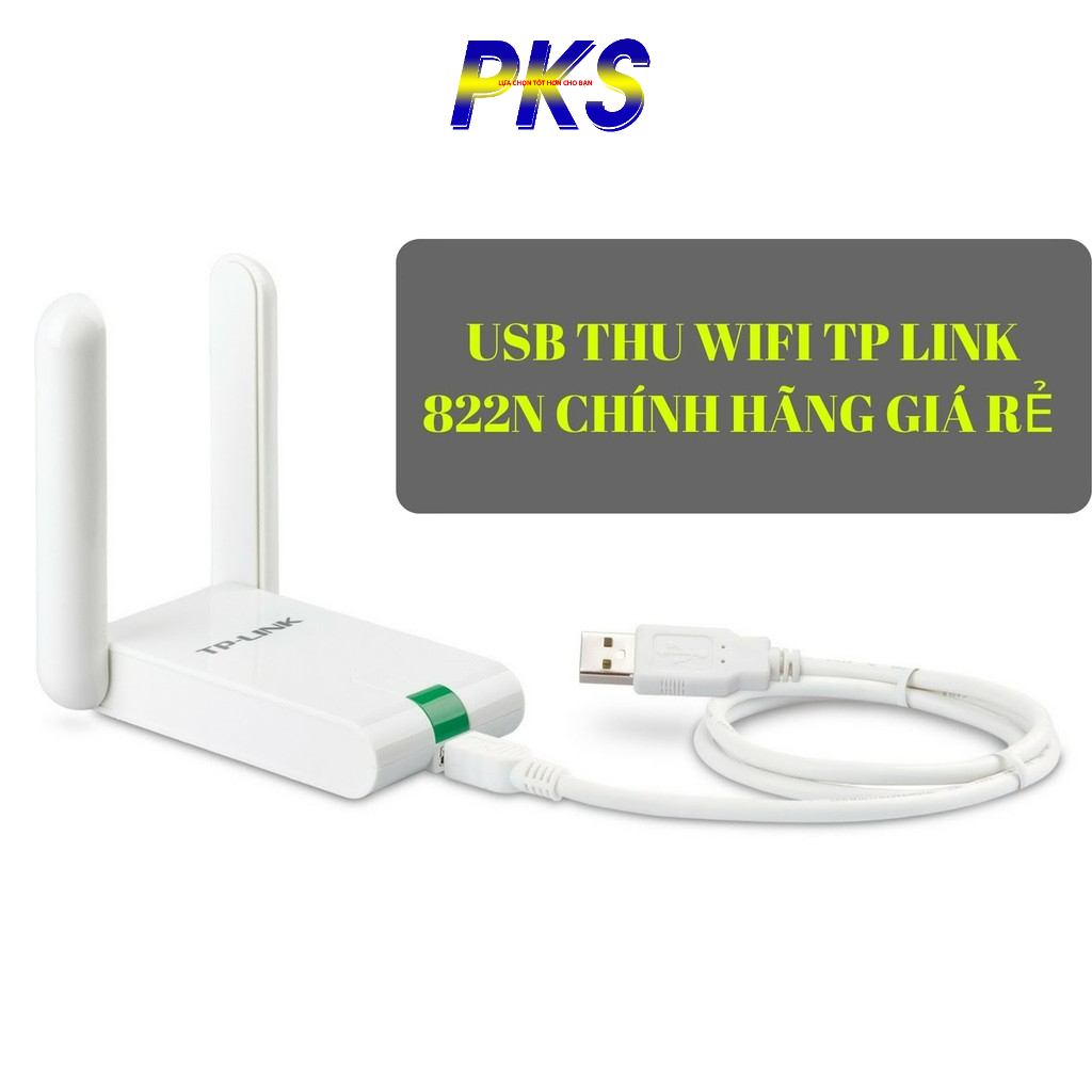 USB thu wifi TPLINK 300Mbps TL-WN822N