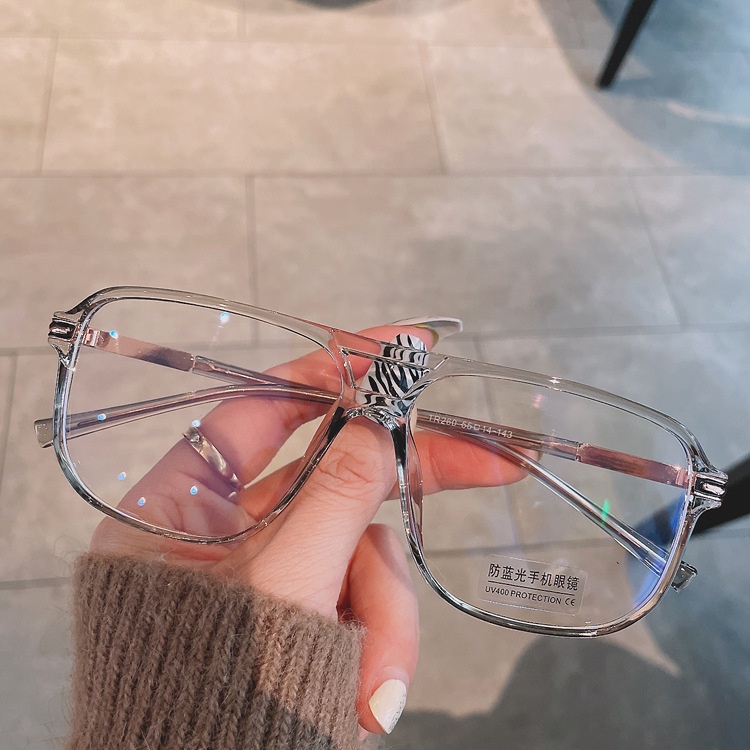 Mắt kính VIENDO gọng vuông đổi màu chống ánh sáng xanh thời trang 0 đến -6.00 độ hỗ trợ tùy chỉnh độ cận theo yêu cầu