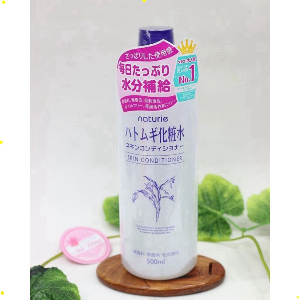 NƯỚC HOA HỒNG GẠO, nước DƯỠNG ẨM NATURIE NHẬT BẢN 500ML lkj | BigBuy360 - bigbuy360.vn