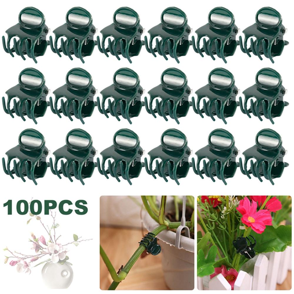 Dụng Cụ Kẹp Hỗ Trợ Trồng Cây Hoa Lan / Rau Củ Bằng Nhựa