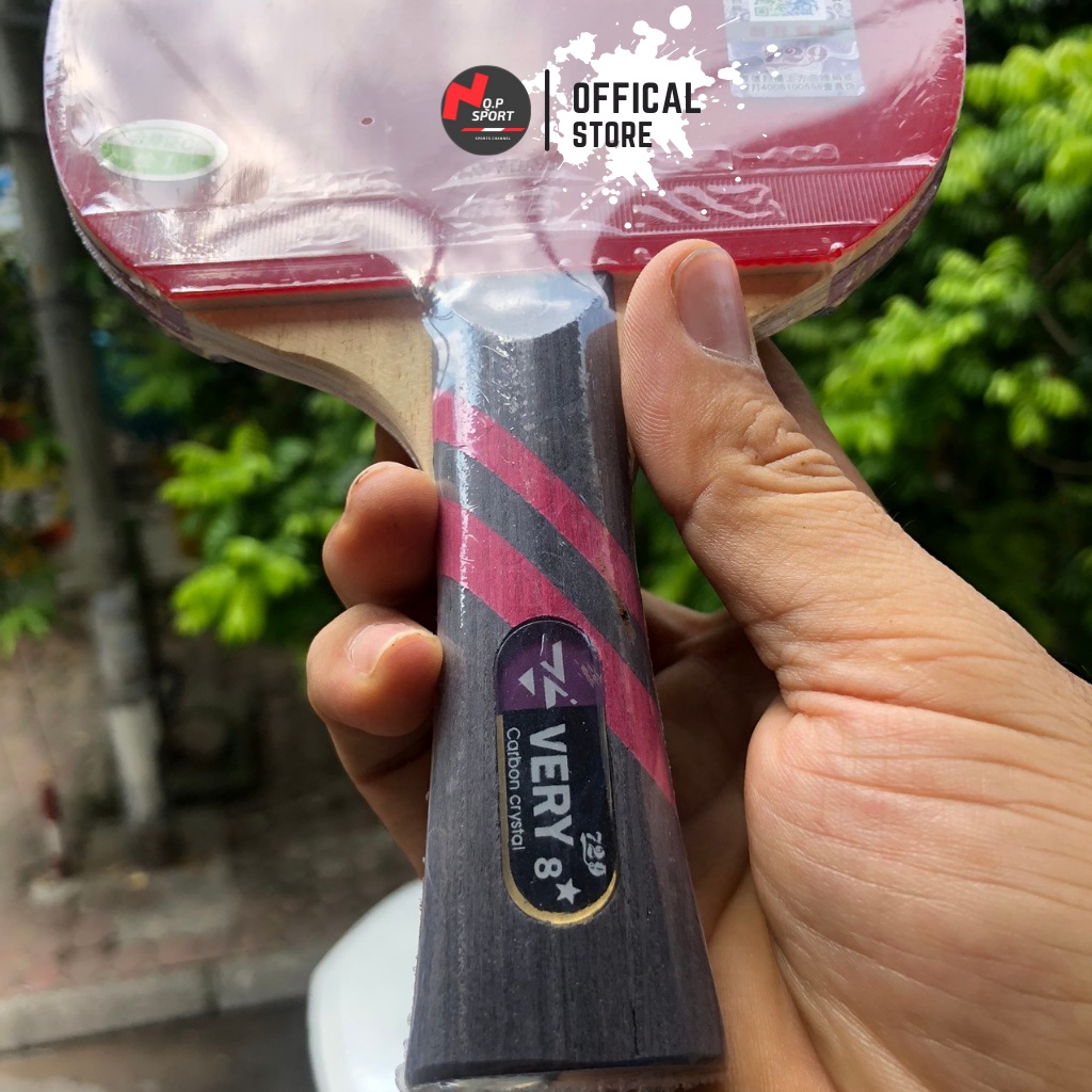 Vợt Bóng Bàn VERY 729 8 Sao  Tiêu Chuẩn Thi Đấu Hàng Đầu_Cốt Vợt 5 Lớp Cao Cấp