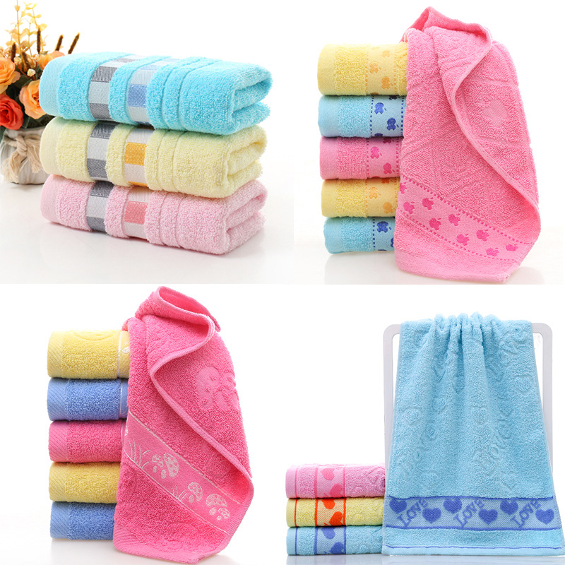 Khăn Tắm Vải Cotton Mềm Mại Thấm Hút Tốt Không Phai Màu