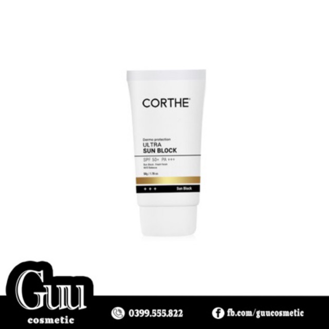 Kem chống nănvs Corthe Ultra Sun Block - Guu