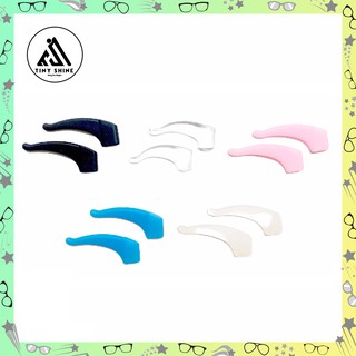 Miếng Đệm Silicon Hình Lưỡi Liềm Giữ Gọng Kính ChốngTrượt Siêu Nhẹ Tiện Lợi (TinyShine)