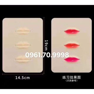 Da giả 3D Mặt người và hình môi dành cho thợ Phun xăm, Điêu khắc