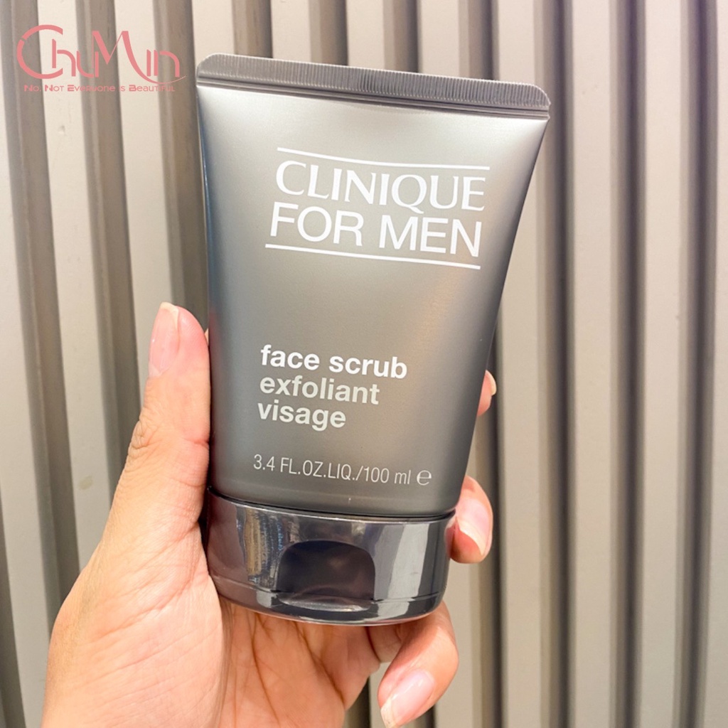 ForMen Kem Tẩy Da Chết Mặt Cho Nam Clinique Face Scrub Exfoliant 100ml