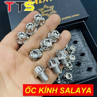 [Ảnh thật] ỐC CHÂN KÍNH SALAYA / ỐC CHÂN GƯƠNG INOX SALAYA GẮN XE MÁY giá 1 con