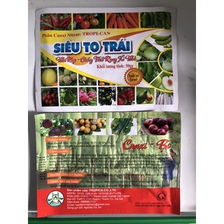 Phân Canxi Nitrat SIÊU TO TRÁI gói 50gr