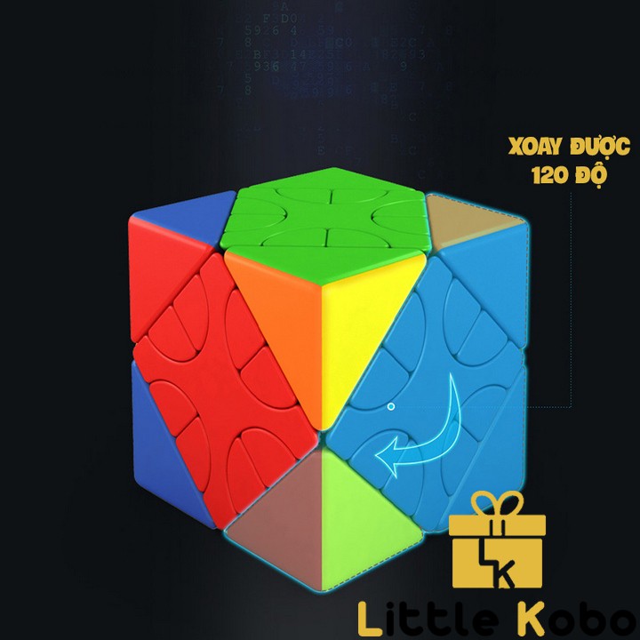 Rubik Biến Thể MoYu MeiLong Skewb Mixup Rubic Cube MFJS Đồ Chơi Thông Minh