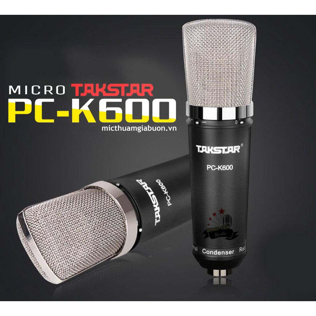 [Tặng full kiện + nguồn 48v] Combo livestream thu âm karaoke cao cấp micro K600 sound card XOX K10 Jubilee bảo hành 12t