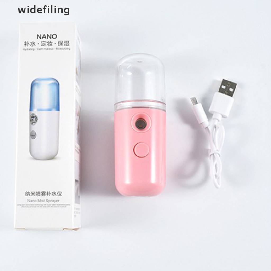[Hàng mới về] Máy phun sương tạo độ ẩm không khí bằng sóng siêu âm sạc cổng usb 30ml