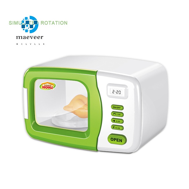 Đồ chơi lò vi sóng có đèn độc đáo cho bé yêu