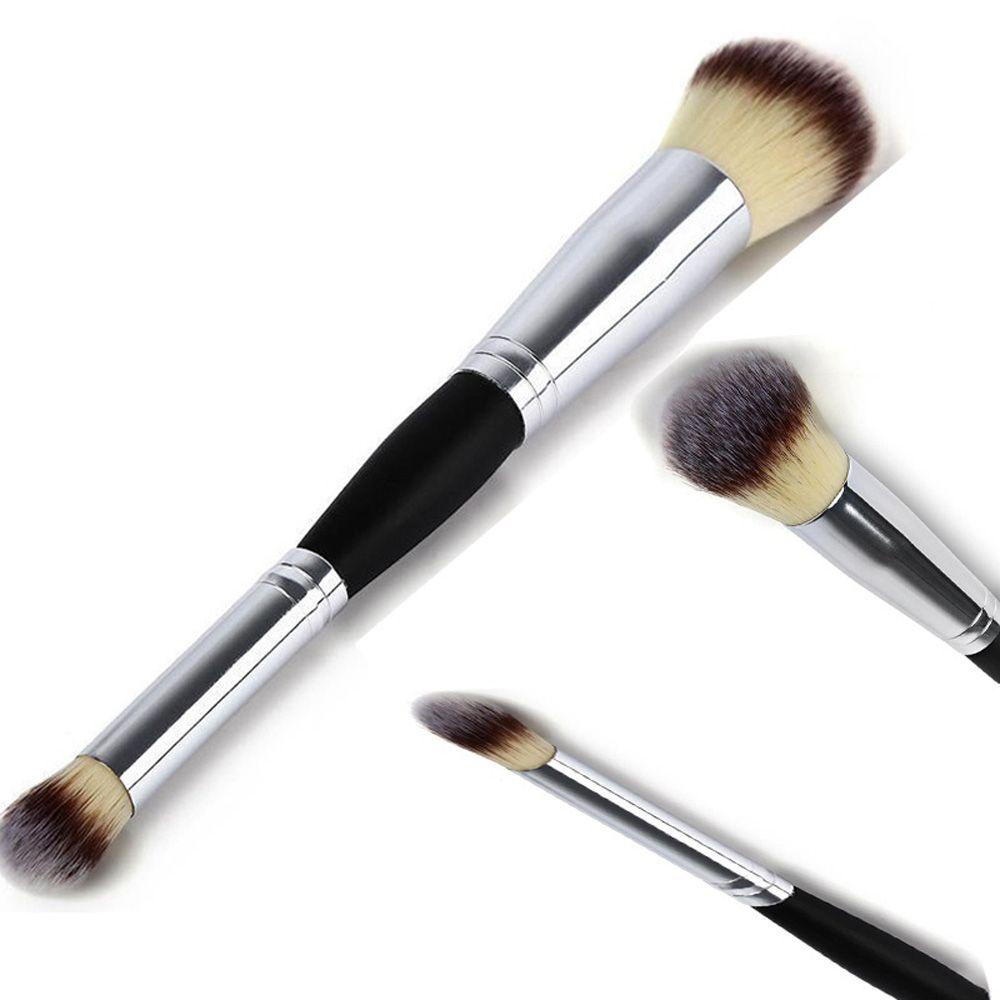 Cọ Trang Điểm Phấn Mắt Và Kem Nền Thiết Kế Hai Đầu Đa Năng