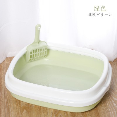 (QUÁ ĐẸP ) KHAY VỆ SINH CHO MÈO KIỂU SỐ 2 SIZE 40X 33.5 X 12 CM