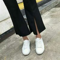 Quần ống loe có xẻ ulzzang
